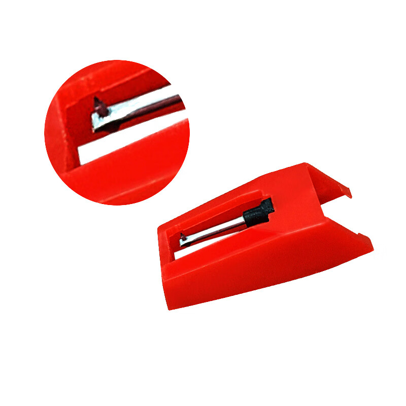 美人蕉mrj 配件红宝石唱针留声机针头专用黑胶唱片机唱头 唱针1枚