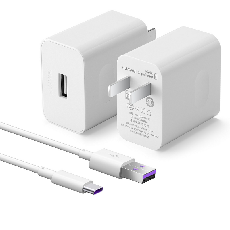 华为(huawei)华为p40pro充电器原装40w快充10v4a头5a数据线p40pro