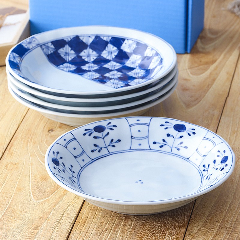人気作家　陶芸家内田鋼一　作品 加彩陶板　角皿 角プレート2枚セット　新品未使用 内田鋼一 陶板 角皿 A