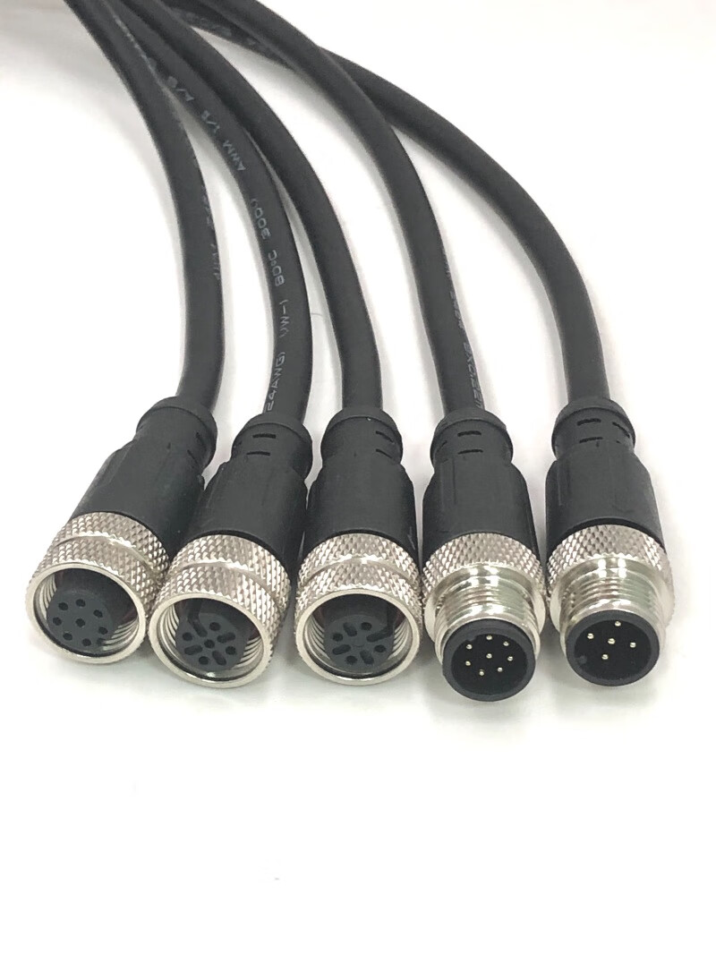 久聚和【精选好货】防水连接器厂家螺纹航空插头m12传感器信号线缆