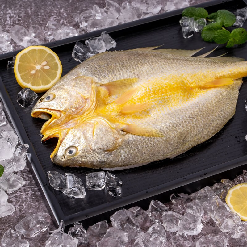 三都港 宁德黄花鱼国产三去开背黄鱼300g/条 袋装生鲜 鱼类冷冻海鲜