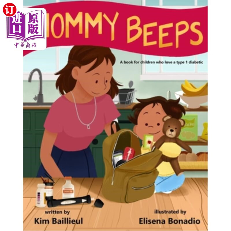 【中商海外直订】mommy beeps: a book for children who lo.
