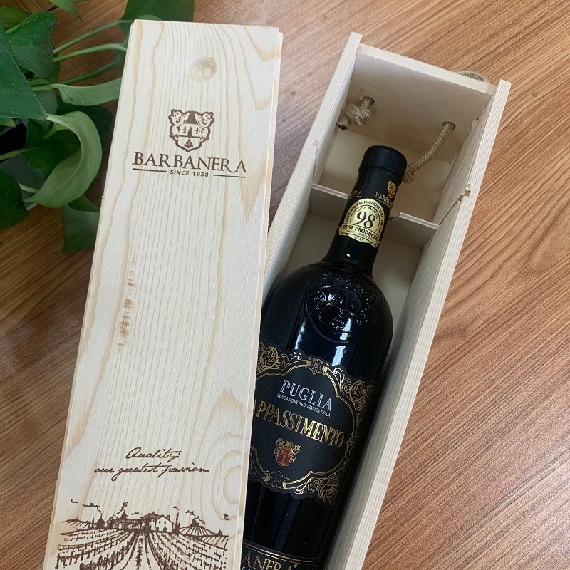 BARBANERA普利亚风干帕赛托红葡萄酒 Appassimento原瓶进口 750ml单支礼盒