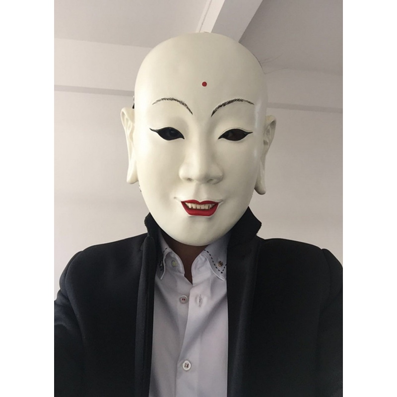 火锅英雄面具火锅英雄面具cos影视角色扮演道具 万圣节西游记 唐僧