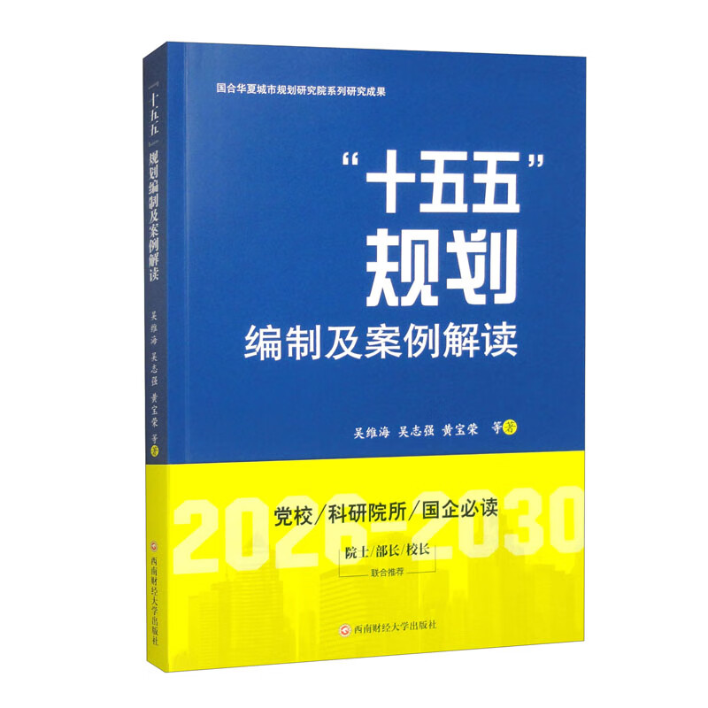 “十五五”规划编制及案例解读