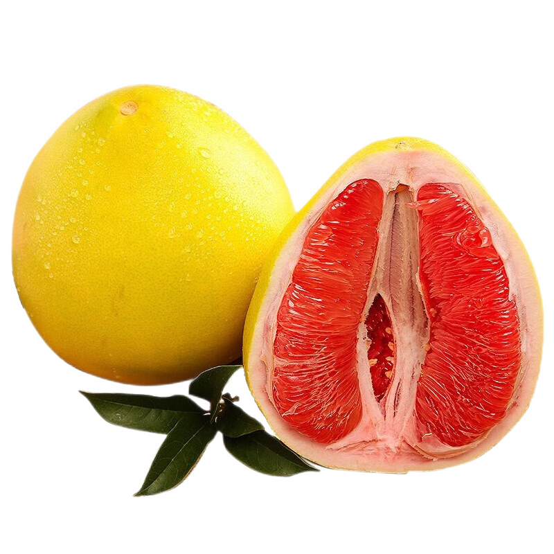 京东特价APP：城南堡花 福建红心蜜柚 2个 4.5-5斤
