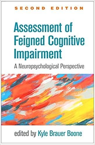 预订assessment of feigned cognitive impairment