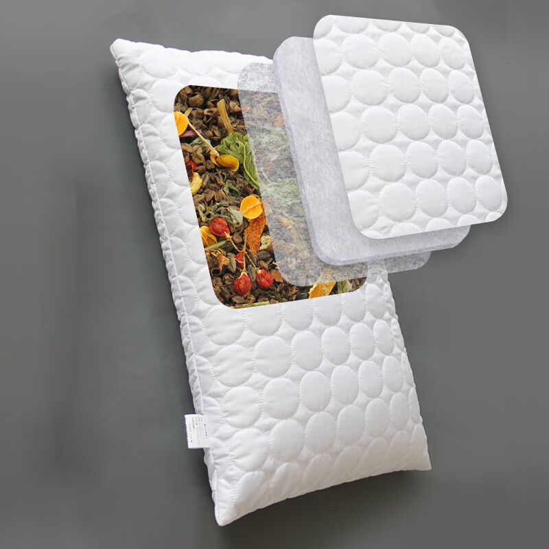 尤克達(dá)帝護(hù)理頸椎安神助覺(jué)睡眠決明子薰衣草蕎麥枕頭深度失眠安神中藥藥枕 不含枕套【12種草本填充】 單只