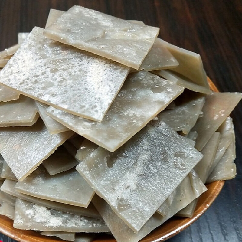 贵州特产蕨粑 铜仁红苕撅粑 蕨根粑粑 烧烤炒菜山蕨粑3斤 山蕨粑3斤