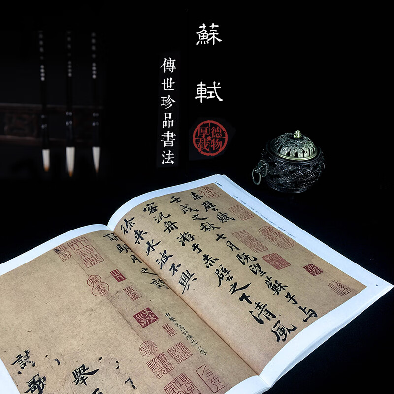 苏轼书法精选 苏东坡书法 黄州寒食帖 赤壁赋 归去来辞 金刚经 苏东坡楷书行书法临摹碑帖字帖 苏轼书法作品集帖 历代名家书法珍品