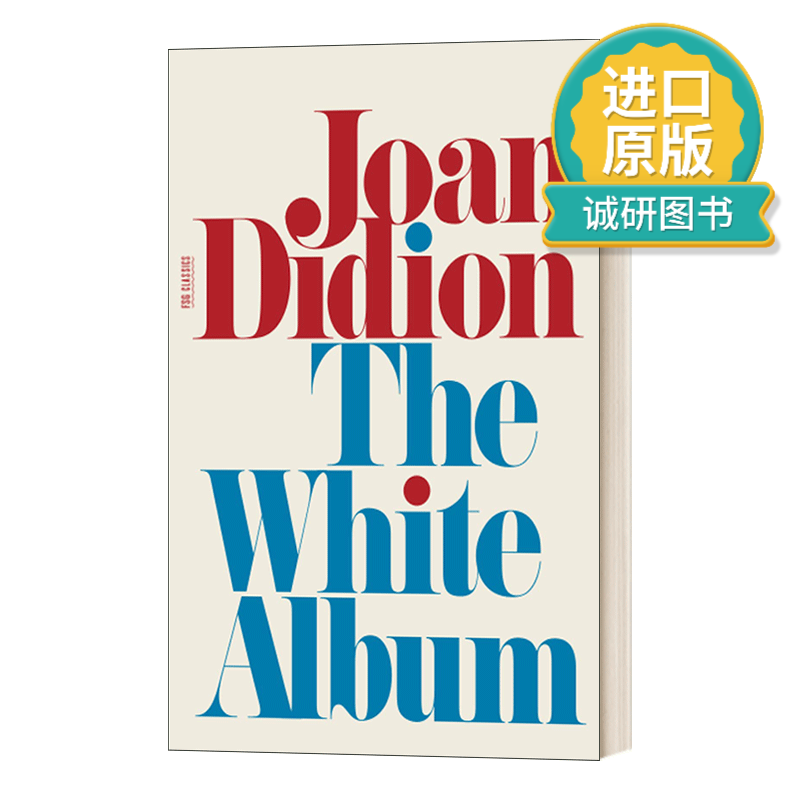 英文原版 white album 白色相册 英文版 进口英语原版书籍