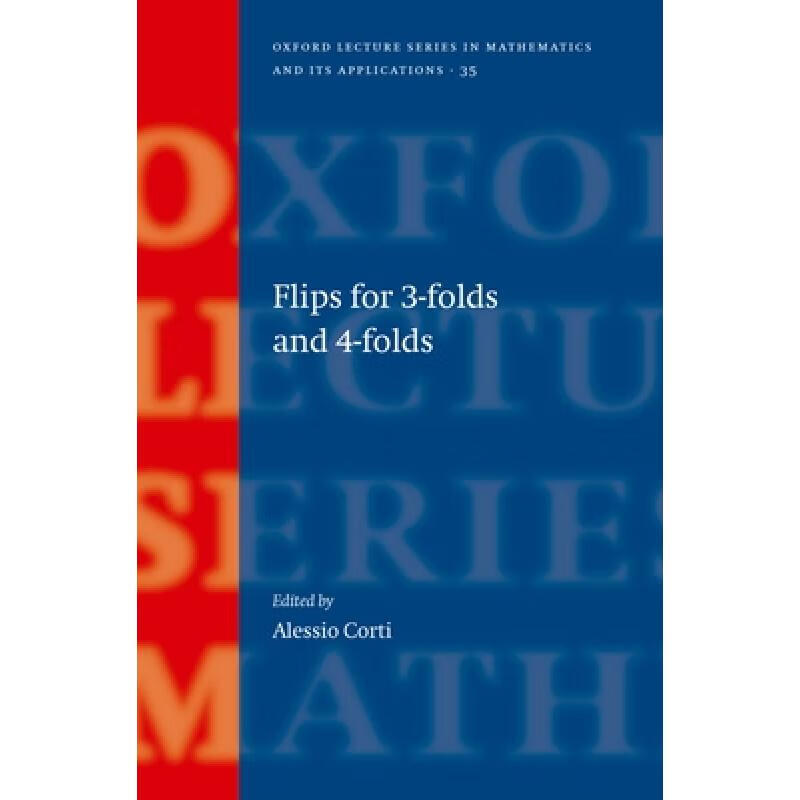 预订 Flips for 3-Folds and 4-Folds