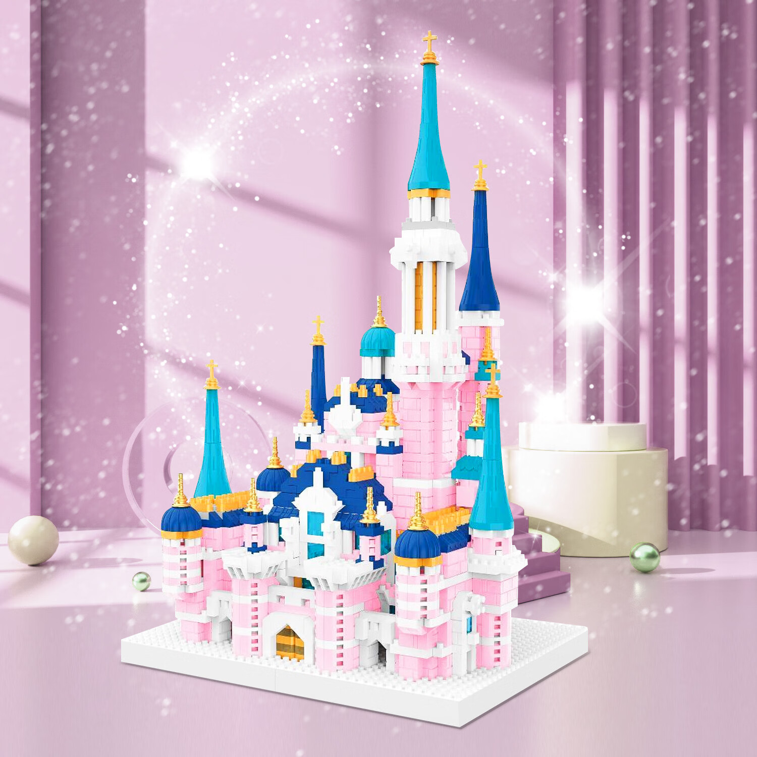 哈梵游兼容乐高巴黎埃菲尔铁塔积木女孩高难度建筑10000粒男孩拼装