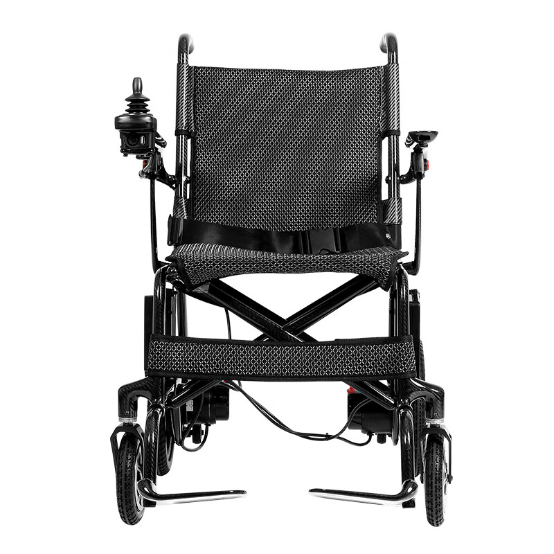 欧航owhon全碳纤维电动轮椅老人残疾人超轻便携折叠轮椅车旅游家用可上飞机多功能轮椅车 全碳纤维车架+仅10.8KG+无刷电机