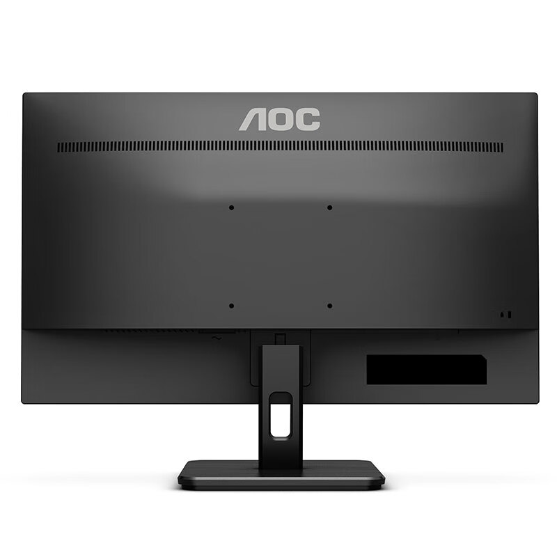 AOC电脑显示器27英寸全高清底座和显示屏接上会不会容易晃动？屏幕刺眼吗？