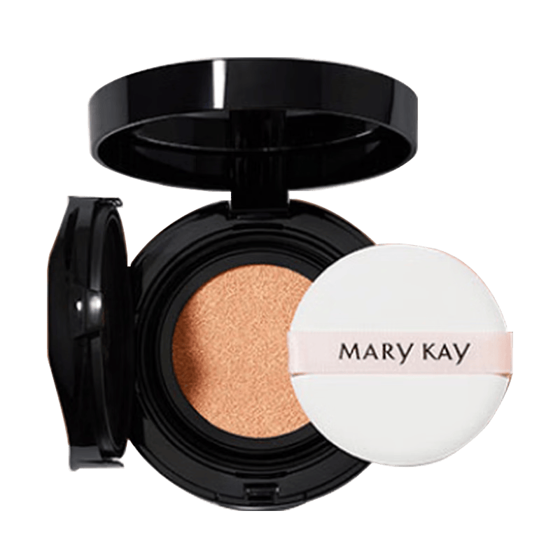 玫琳凯(mary kay)无瑕气垫粉底水感粉白色美容修饰持久遮瑕防水感滋润