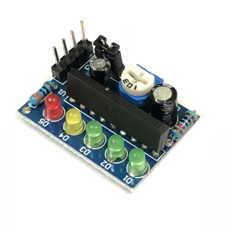 ka2284电平指示电路模块 5点led电量/音频音乐旋律