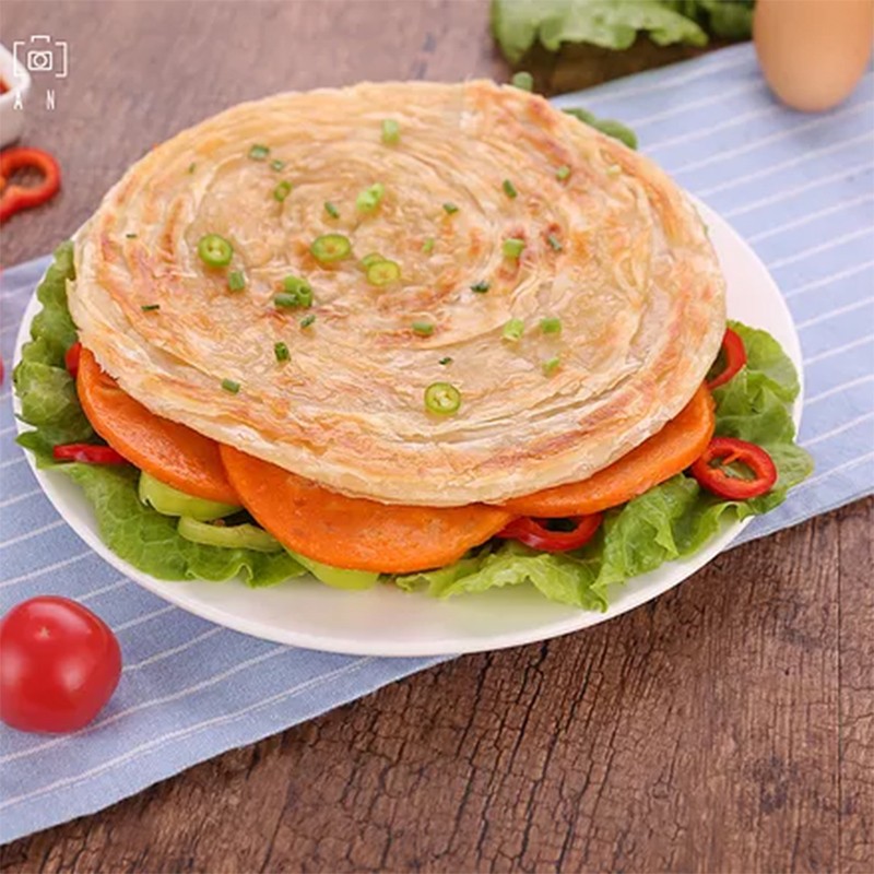 千味央厨 台湾风味 手抓饼 家庭装原味葱香味 超级黑胡椒牛肉馅饼