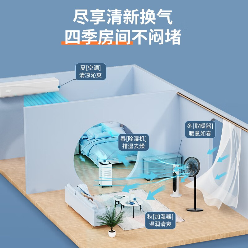 钻石牌(DIAMOND)风扇落地扇电风扇家用落地风扇办公轻音节省办公室立式风扇客厅大风力定时遥控机械摇头电扇 FS-35B【八叶/机械】