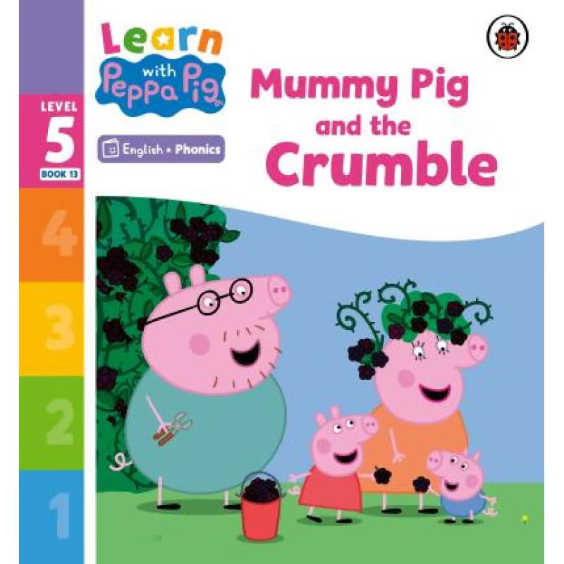 预订 learn with peppa phonics level 5 book 13 - mummy pig and