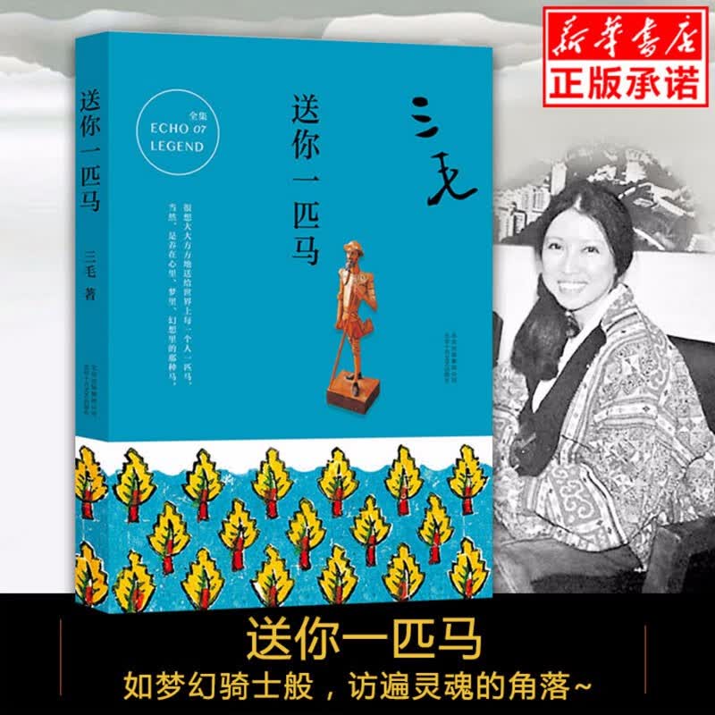 【正版现货】送你一匹马/三毛全集07 文学 散文随笔 三毛逝世二十周年纪念全集 新华书店正版