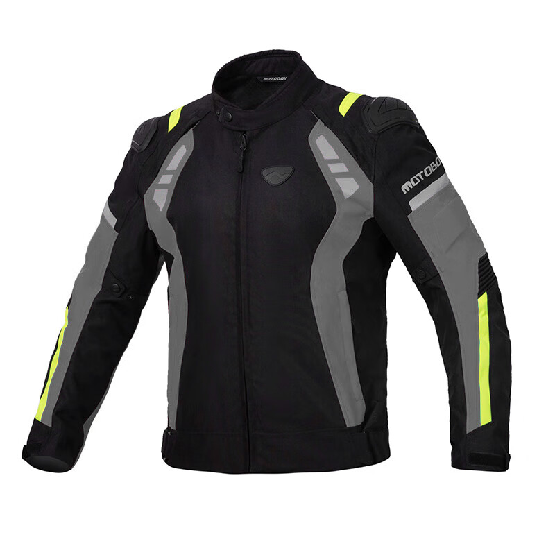 MOTOBOY骑行服摩托车四季通用冬季骑士服男机车服装保暖抗摔 SJ02深灰色2XL