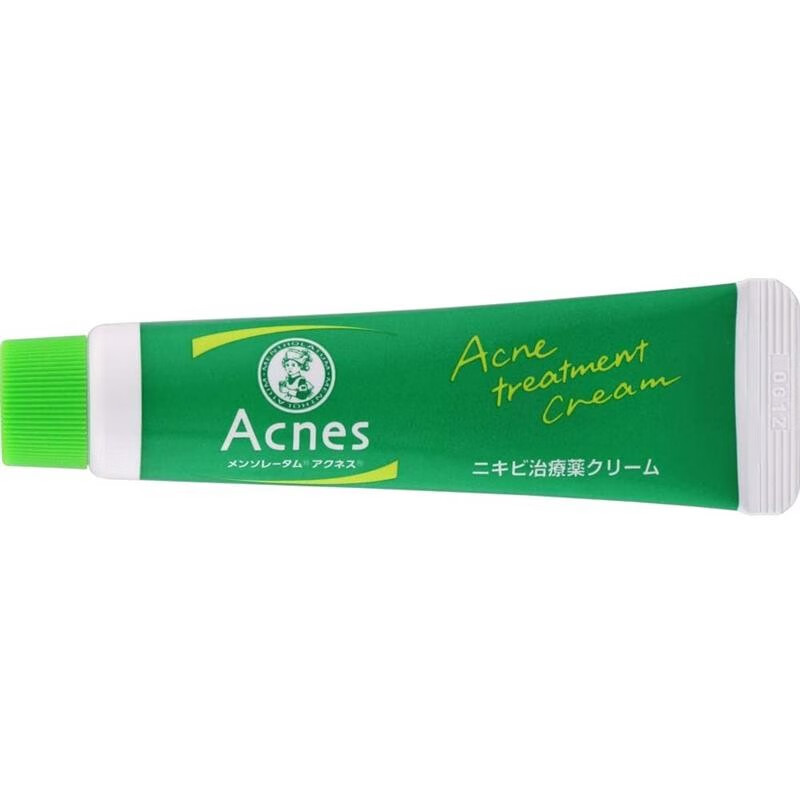 曼秀雷敦（Mentholatum）【JD物流 日本直邮】Rohto乐敦 Acnes洗面奶抗痘 预防青春痘洁面 抗痘护理啫喱18g【弱酸性】
