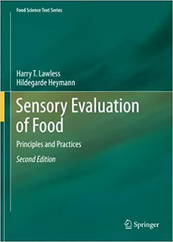 预订 sensory evaluation of food