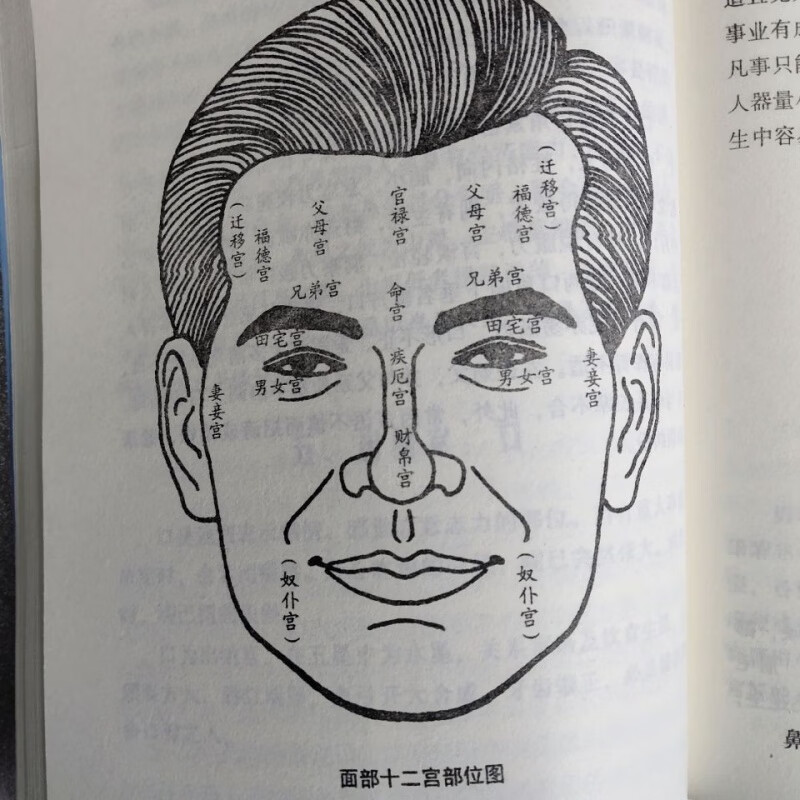 正版无删《图解看面相》384页侯俊本著相人术看相识人看财运性格