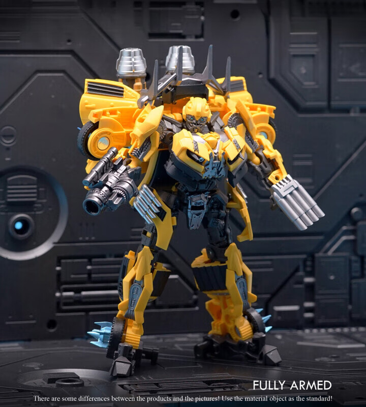 毅彩变形之金刚玩具pt-05暴走狂蜂汽车机器人超可动 男孩模型带地台