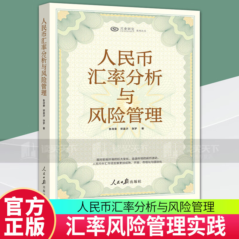 正版书籍 人民币汇率分析与风险管理 鲁政委郭嘉沂张梦著人民日报出版社9787511576248 C