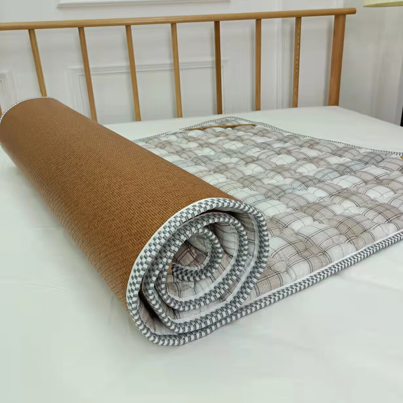 友创凉席睡垫学生双面凉席床垫加厚冬夏两用午睡席幼儿园儿童打地铺睡