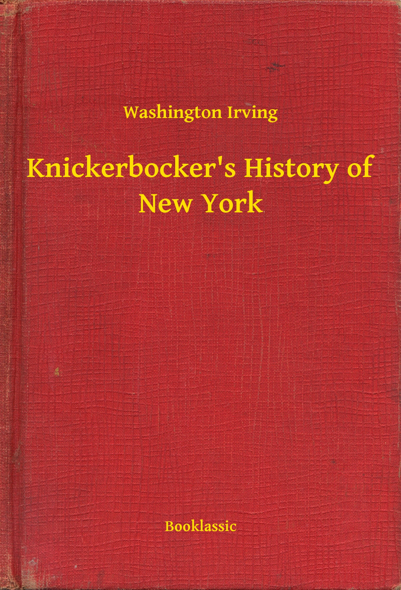knickerbockers history of new york