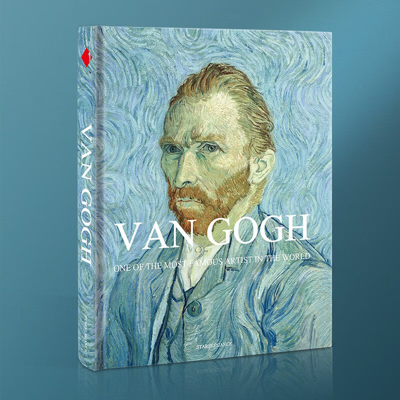 原版van gogh梵高画册大开本中文版 梵高画集精装作品集临摹艺术珍藏