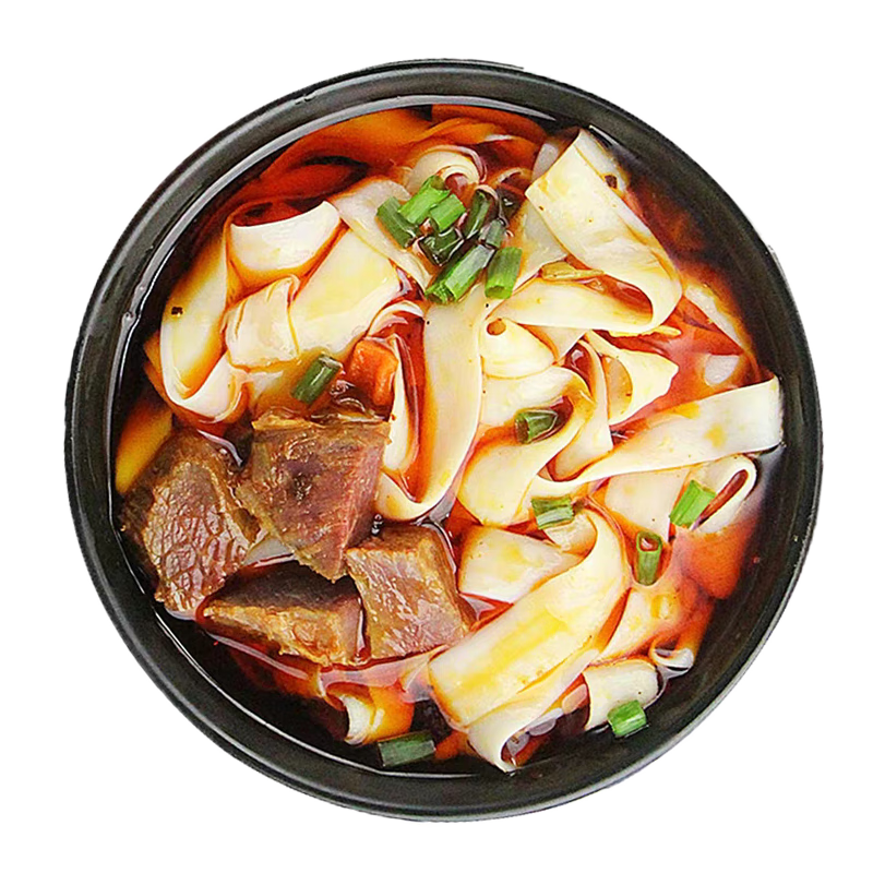 茗仟(mingqian)安徽太和羊肉牛肉板面特产速食现做阜阳宽面五碗袋装