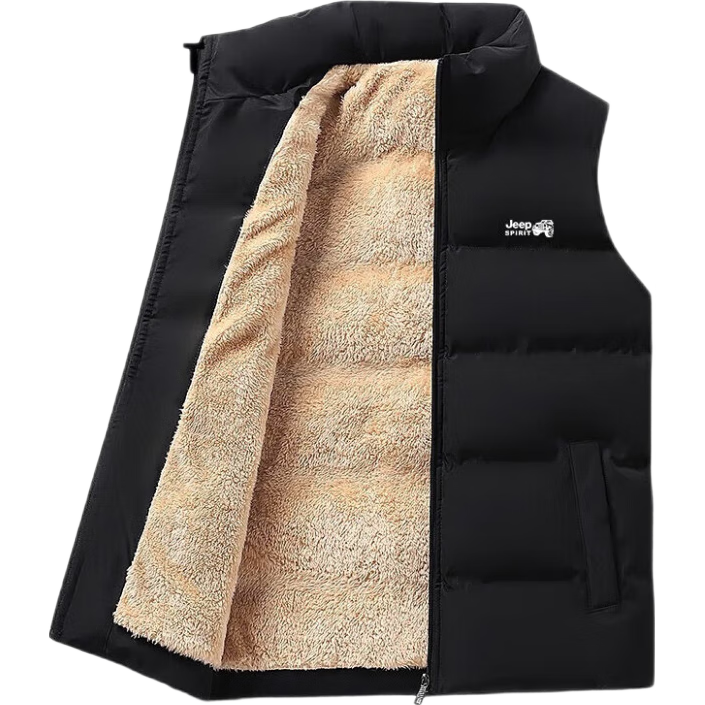 ���ڲ�����JEEP SPIRIT��������������������ʿ�ﶬ���������������䱣ů���� ��ɫ 2XL 