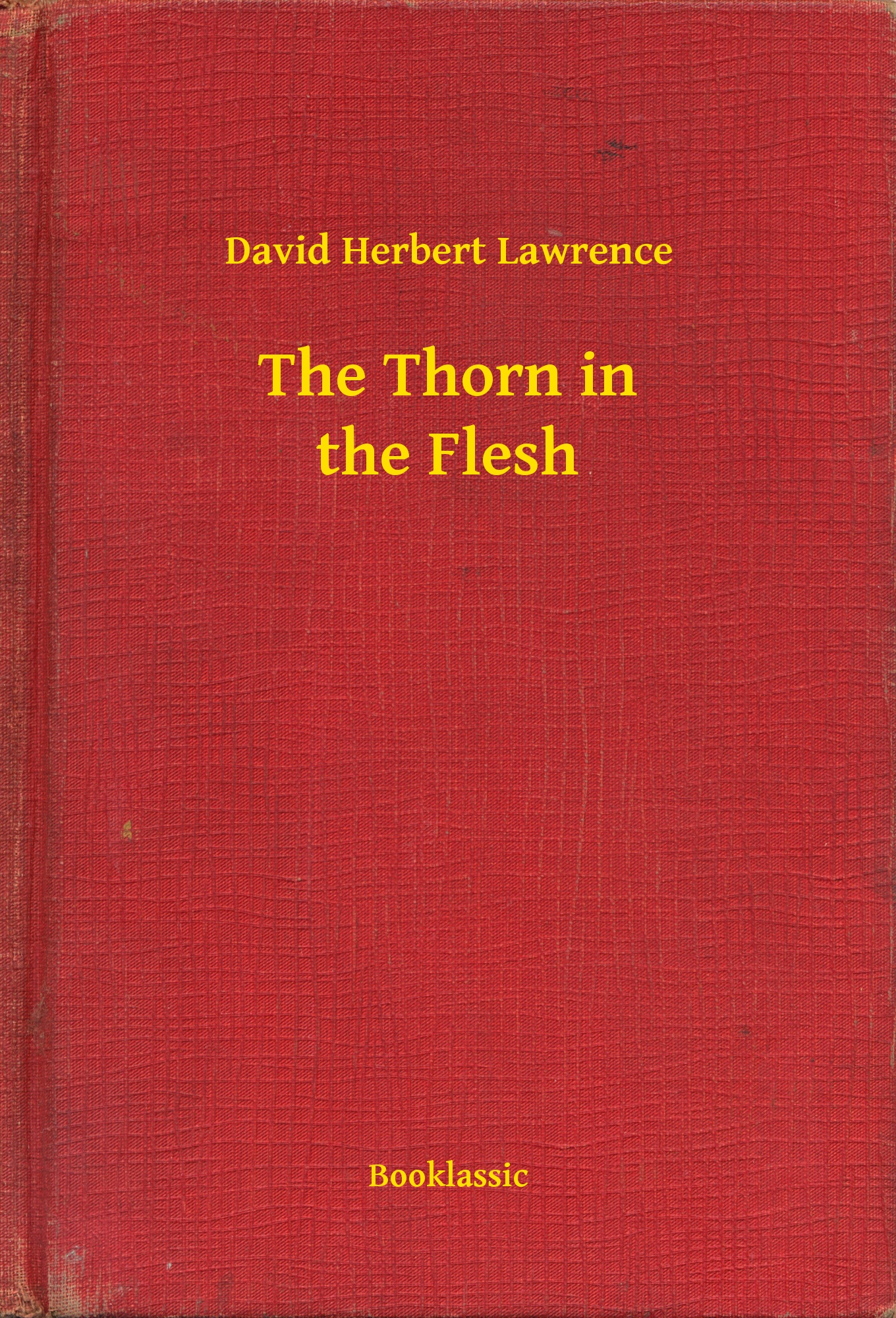 the thorn in the flesh