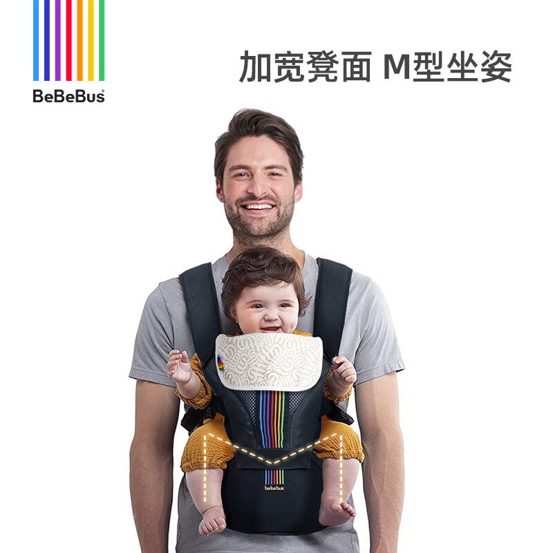 bebebus腰凳抱式背婴带轻享家背带减震是不是都抢不到半价啊？
