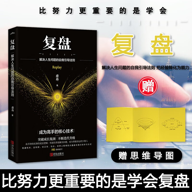 【自营同款】赠思维导图 正版 复盘 复盘思维 解决人生问题的自我引导法则 把经验转化为能力 反本能作者卫蓝敲黑板推荐