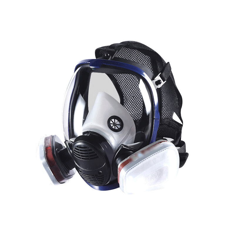 防毒面具喷漆化工工业全面罩6800全面具防尘毒呼吸防护面罩 6600型面具主体（不含滤毒盒