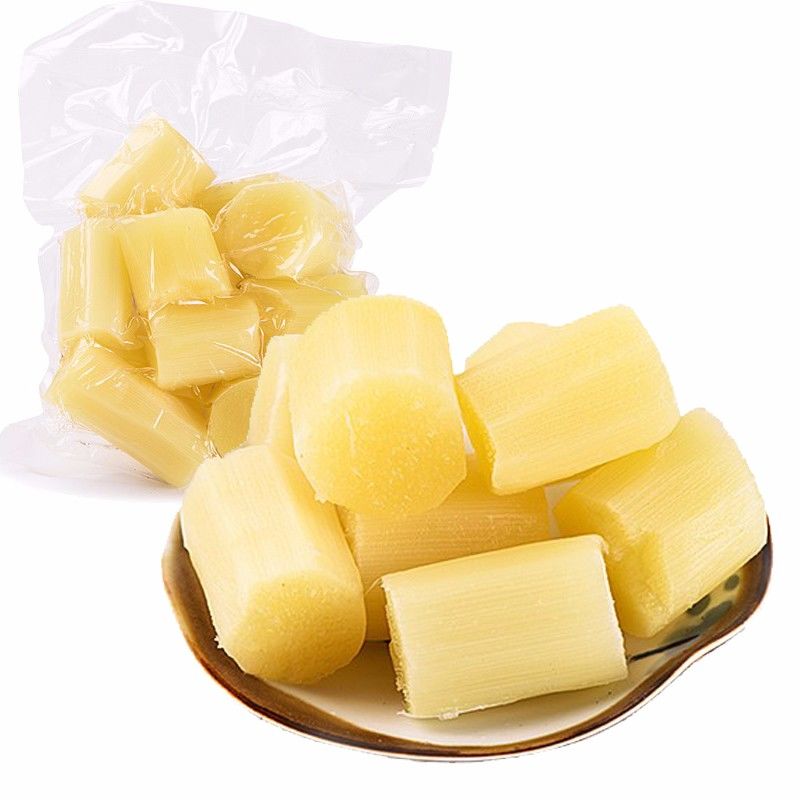 现货甘蔗新鲜水果时令真空装去皮甘蔗肉削皮脆甜400g/1包云南特产