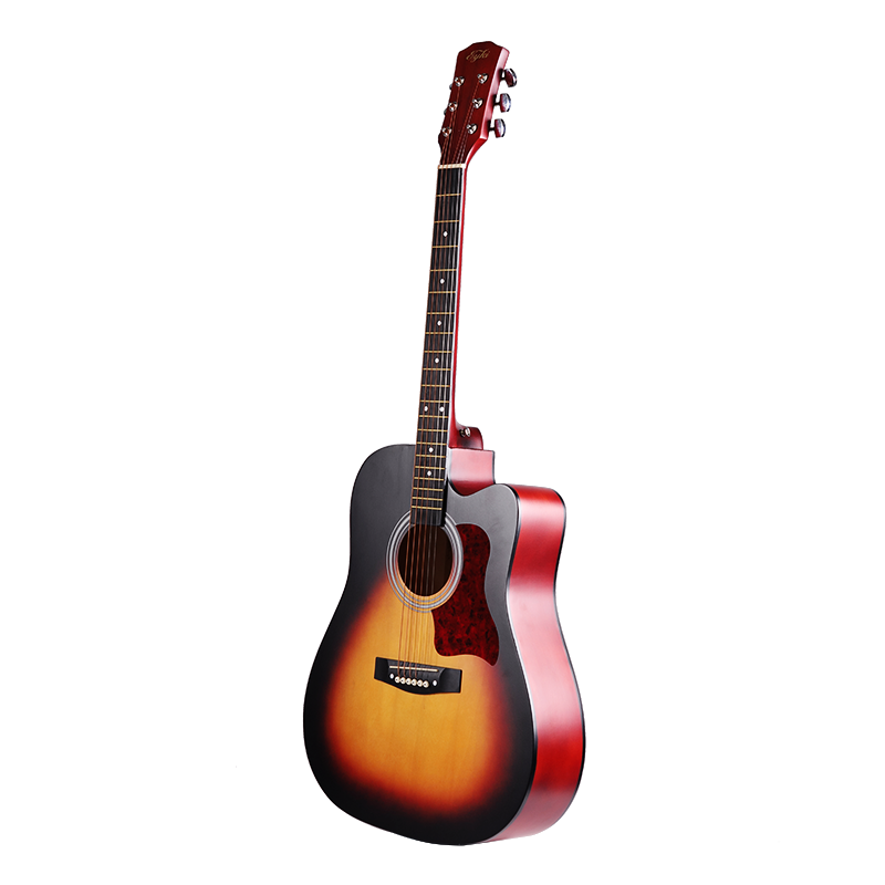 艾淇 Eyki 41C太阳色合板木吉他民谣吉他41英寸初学者新手入门吉它男女生专用乐器