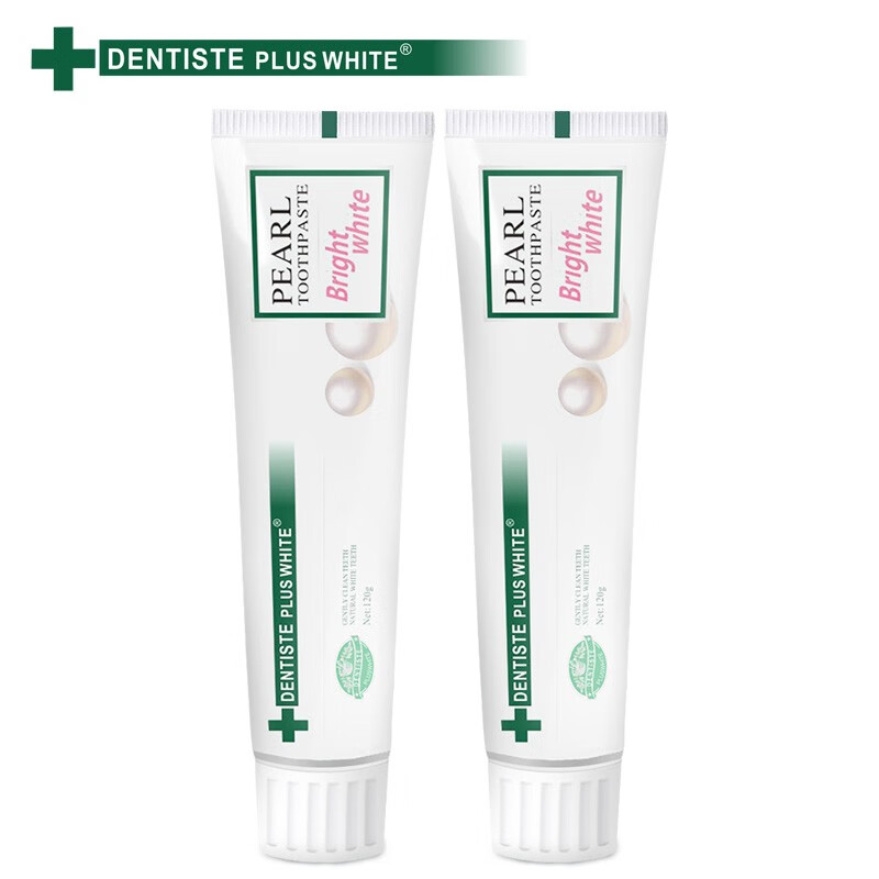 DentistePluswhite牙卫仕 珍珠洁白牙膏 清新口气 120g 两盒