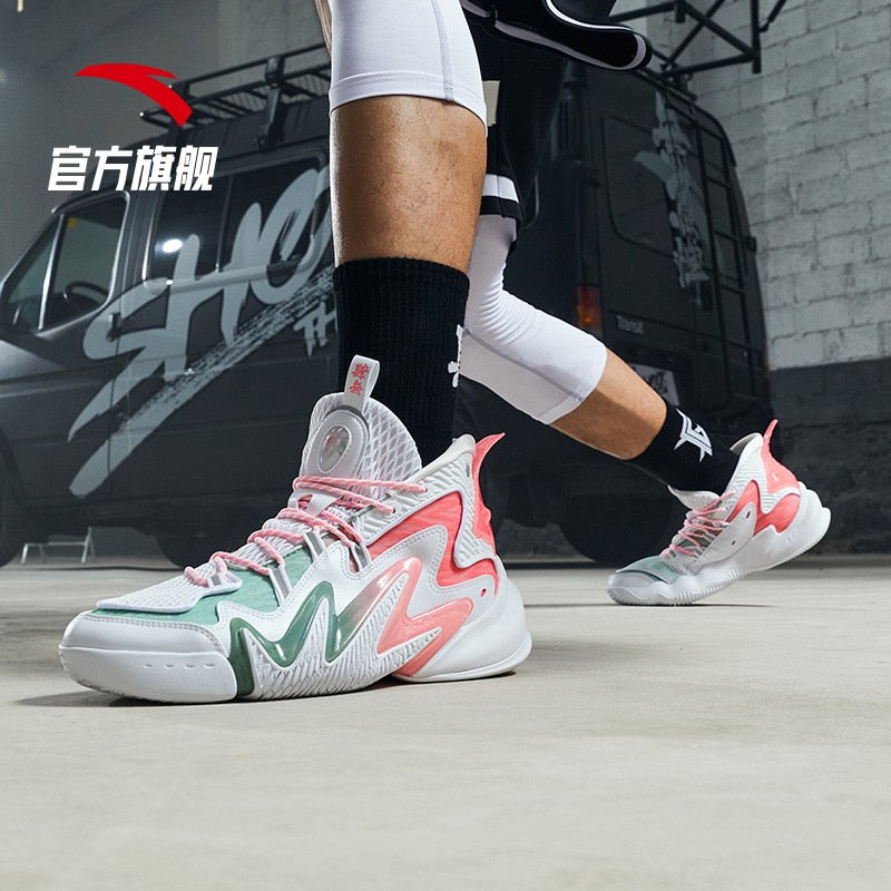 安踏kt篮球鞋男鞋要疯4狂潮2020冬季汤普森球鞋子男肆无忌惮运动鞋