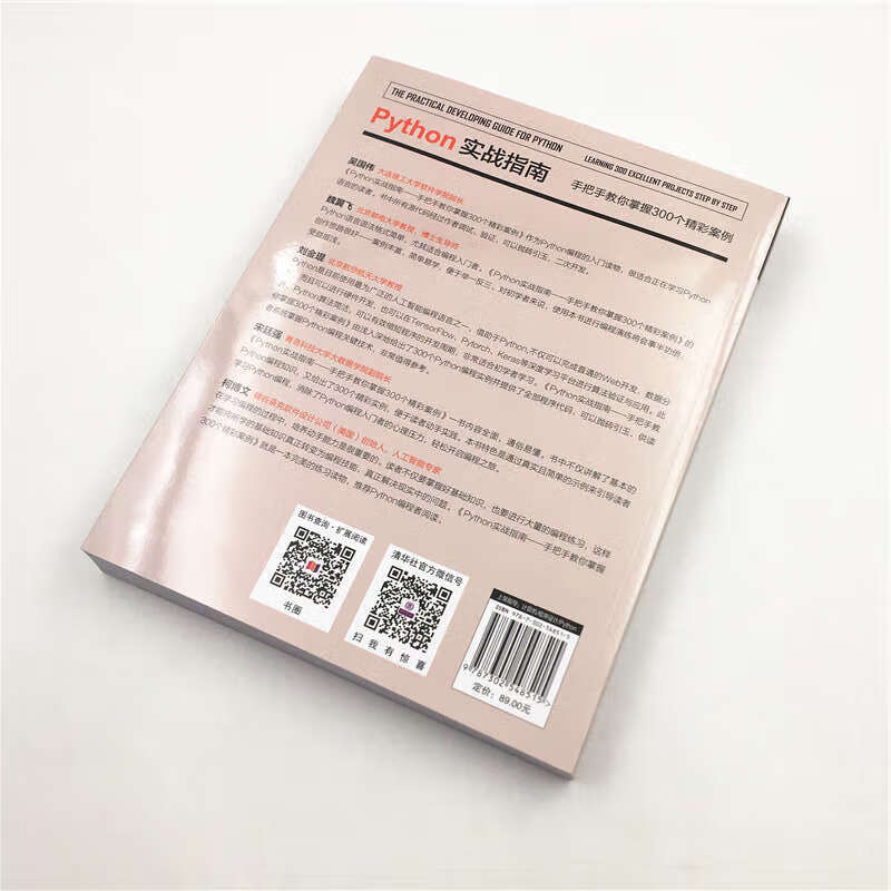 Python实战指南——手把手教你掌握300个精彩案例（人工智能科学与技术丛书）