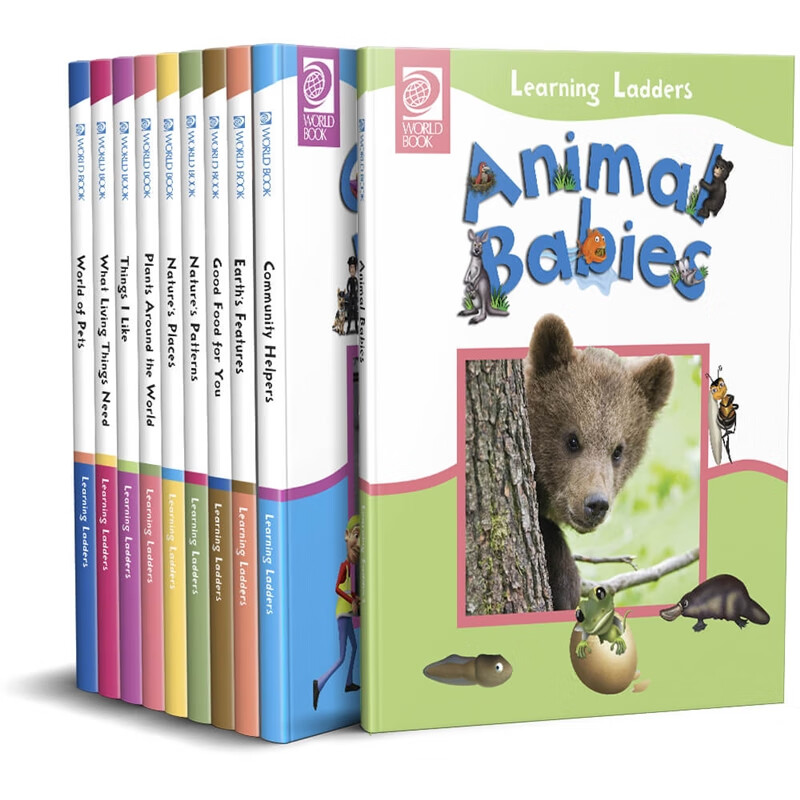Learning Ladders World Book's Learning set 2第二阶段10 vol.美国少儿百科知识全书 how and why儿童科普分使用感如何?