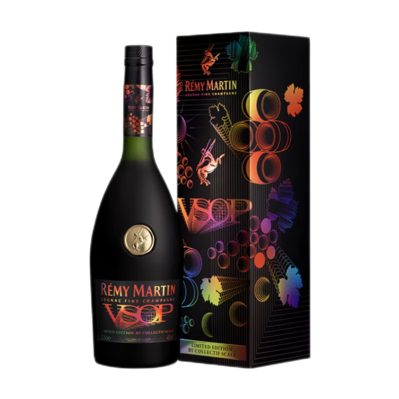 RÉMY MARTIN 人头马 流光邑彩限量版 V.S.O.P 干邑白兰地 40%vol 375ml