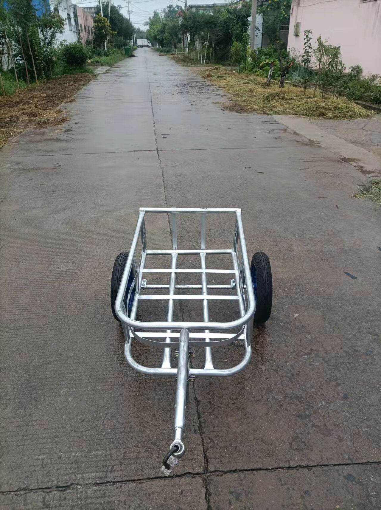 统友三轮车可牵引拖车平板车货车板车高速手推车摆摊运货搬运手拉搬货