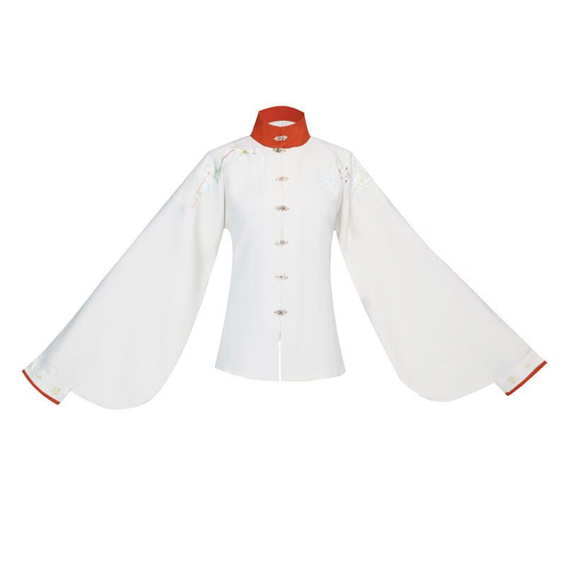 巷詹汉服女成人原创【芳华】立领上衣女明制琵琶袖中衣马面裙古风秋季