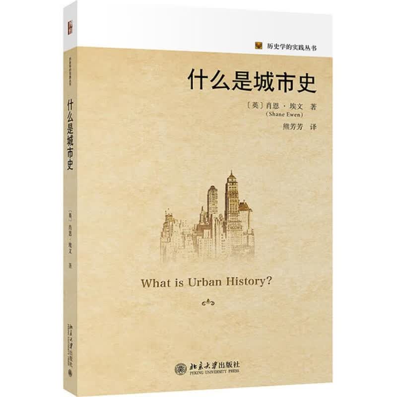 【正版图书】什么是城市史 【英】肖恩·埃文(ShaneEwen) 北京大学出版社